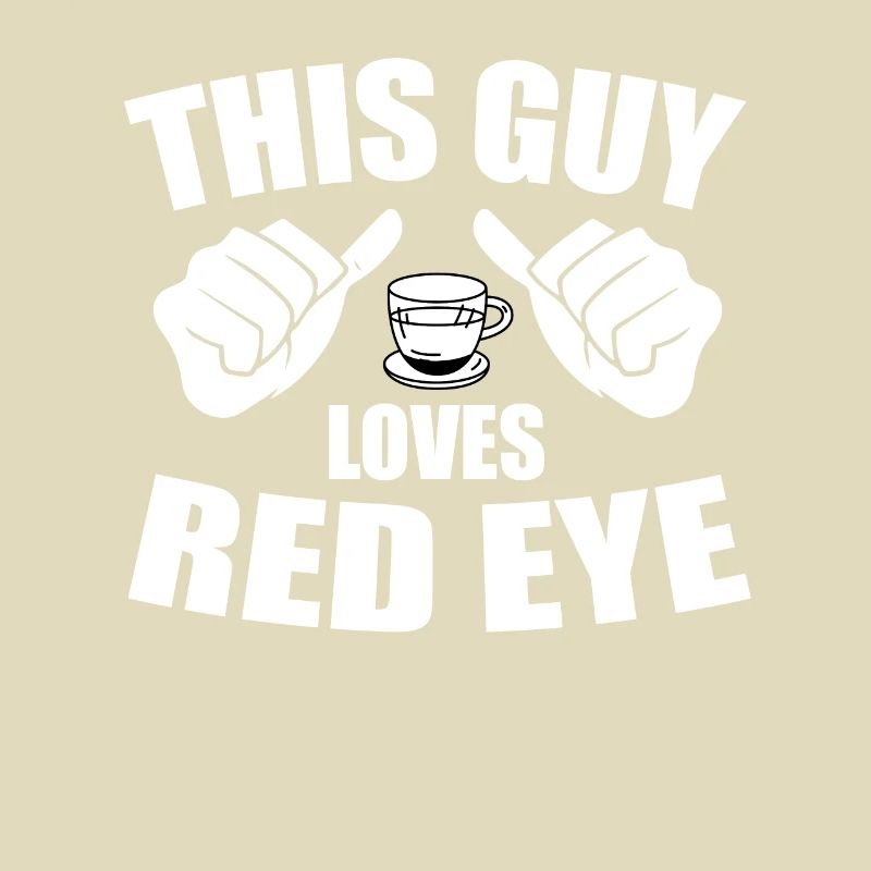 This guy loves Red Eye coffee - coffee drinker