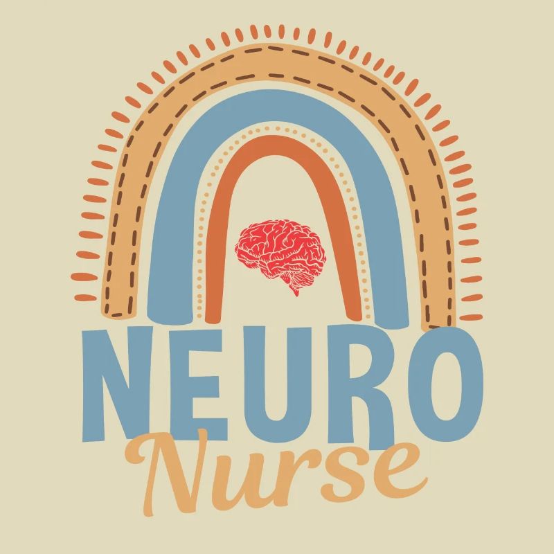 Neuro Krankenschwester Regenbogen
