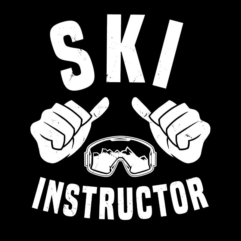 Moniteur de ski ski briller cours de ski