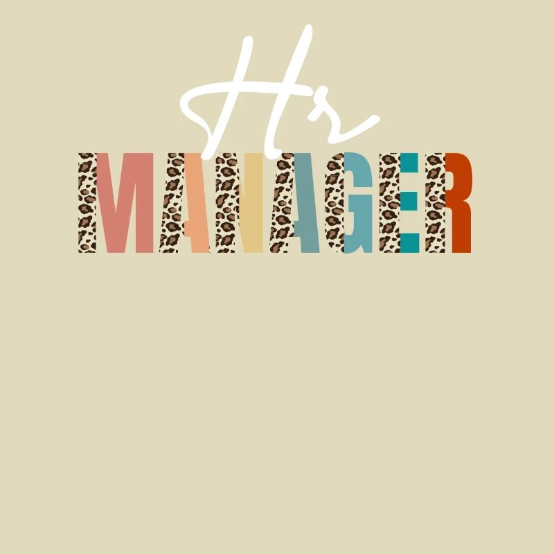 HR Manager Leopard Pattern Human Resources