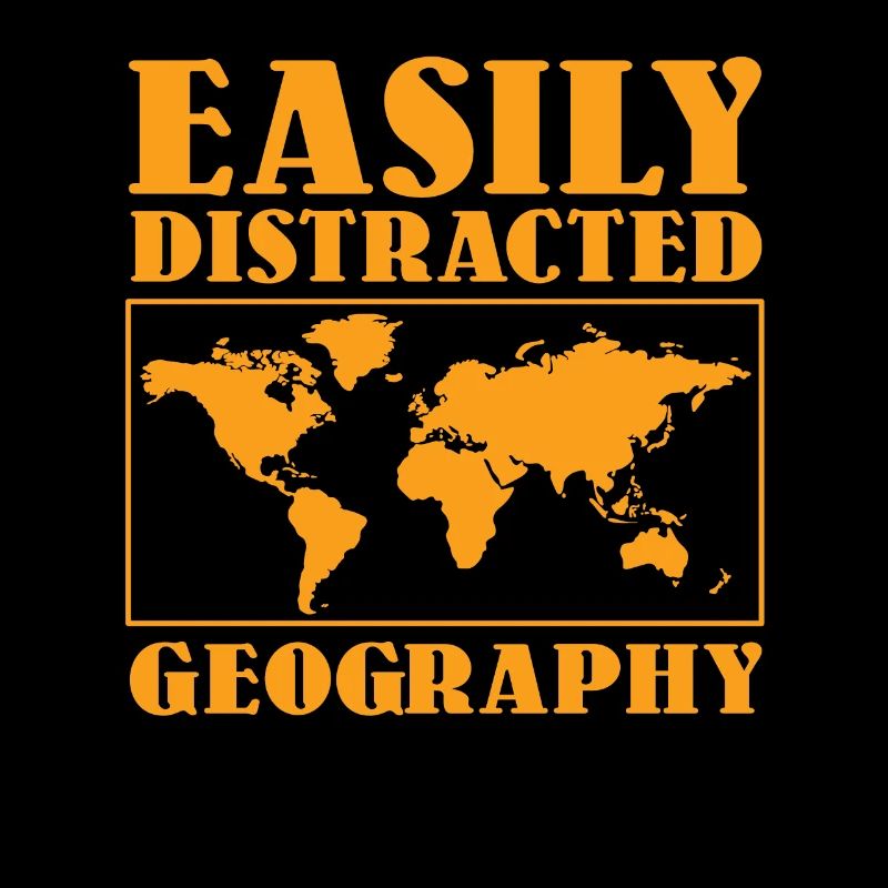 Funny Geography Map Design