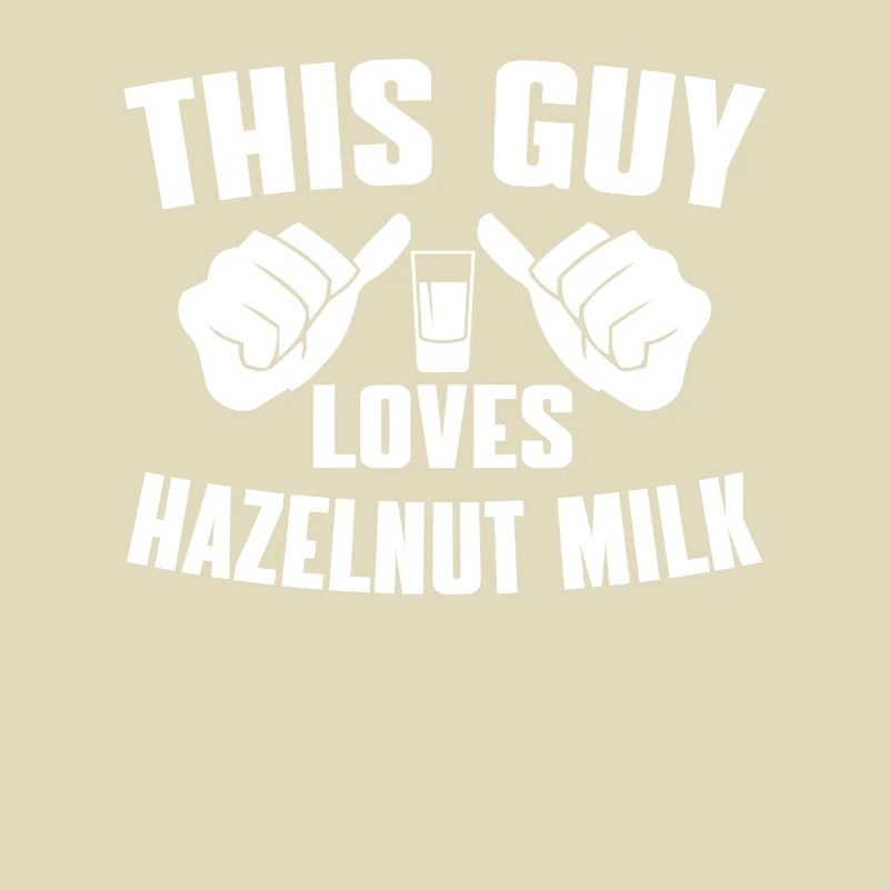 This guy loves hazelnut milk