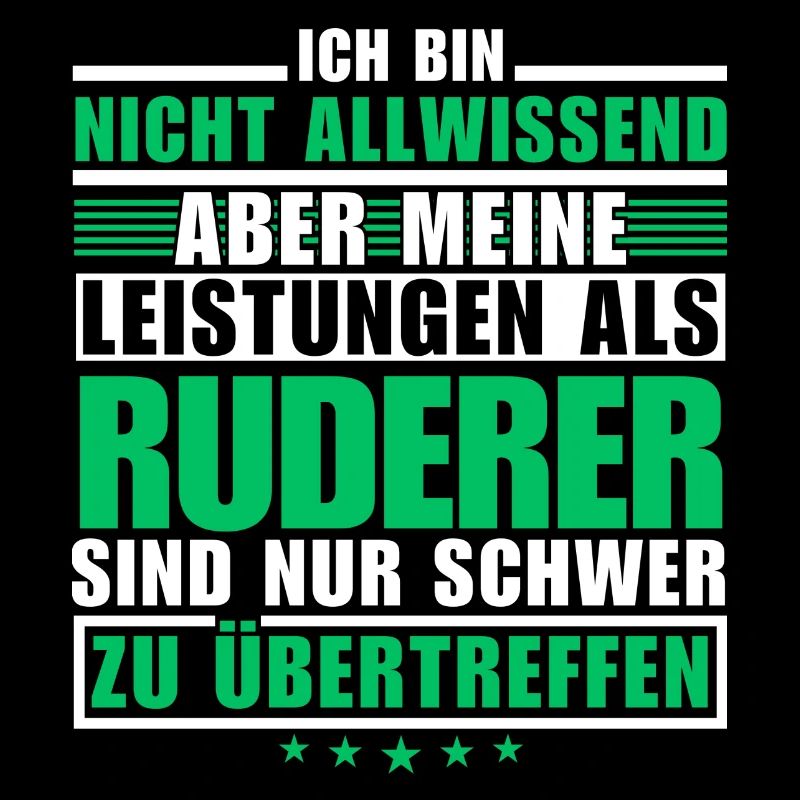 Unübertroffene Leistung als Ruderer
