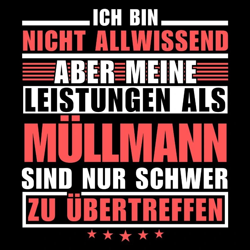 Unübertroffene Leistung als Müllmann