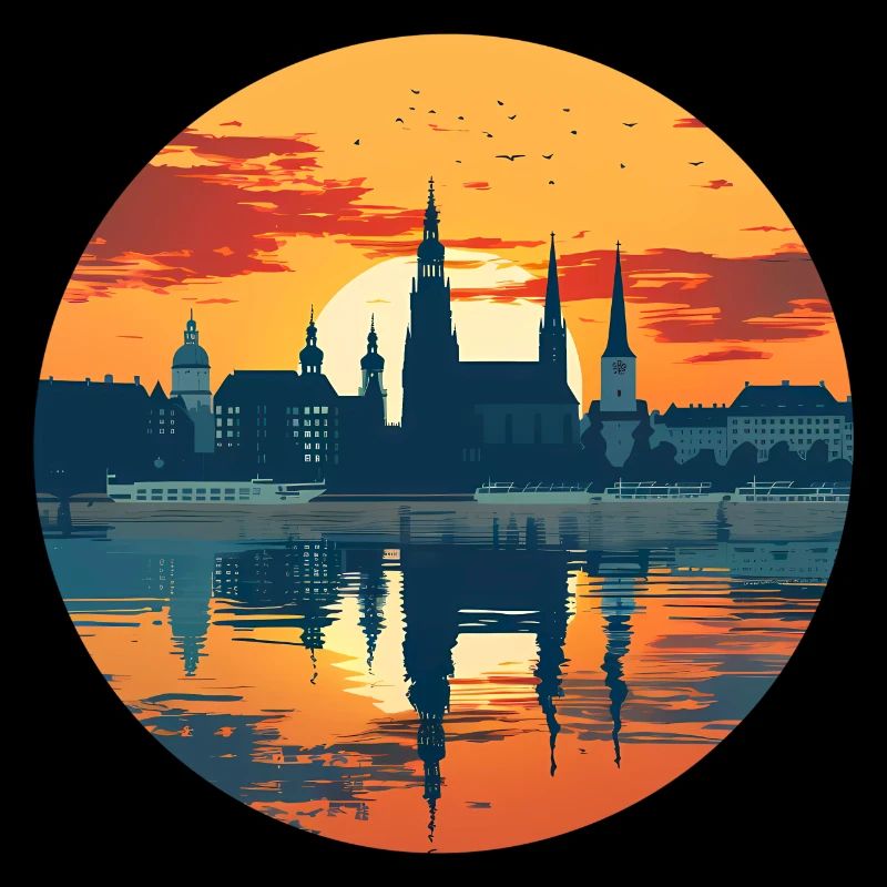 Augsburg Skyline