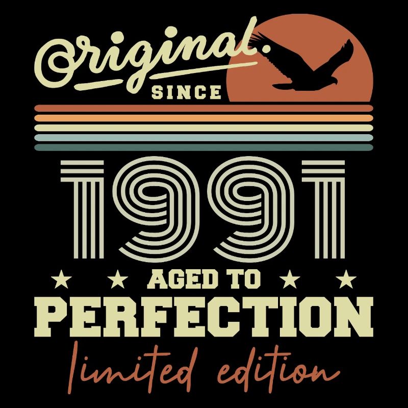 Original 1991 Geburtstagsgeschenk 1991 Retro 1991
