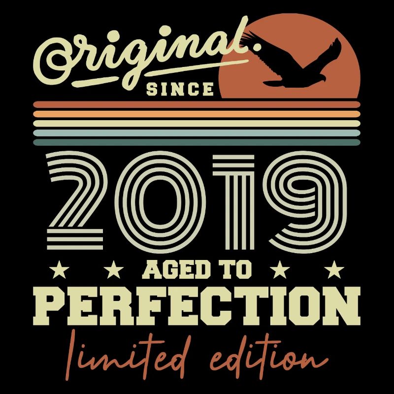 Original 2019 Birthday Gift 2019 Retro 2019