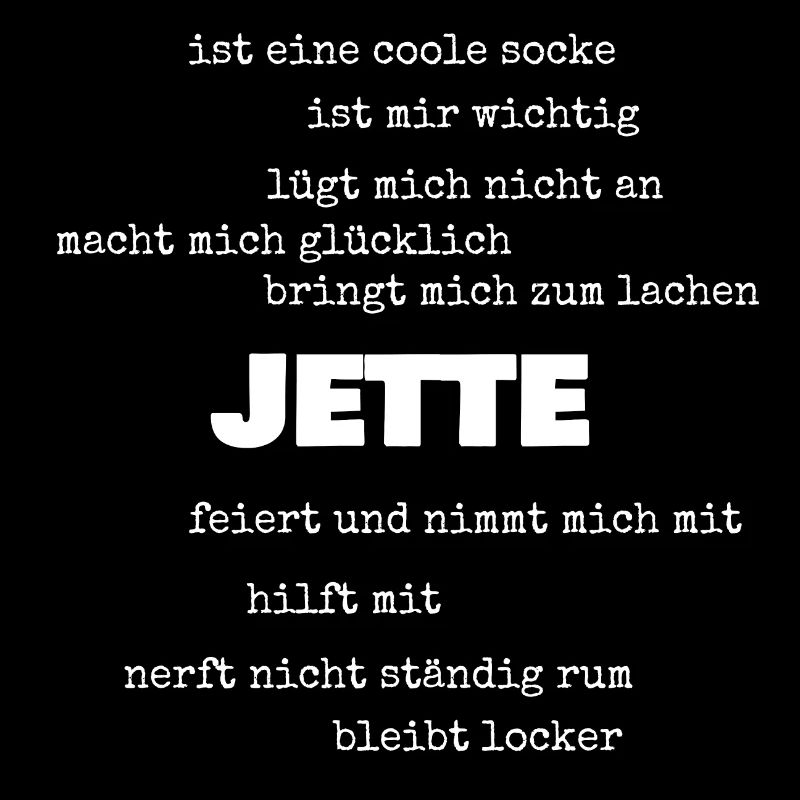 Spruch Jette
