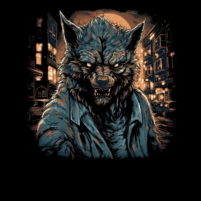 Dog, Wolf, Werewolf, Cerberus, Hell Myth, Mythic