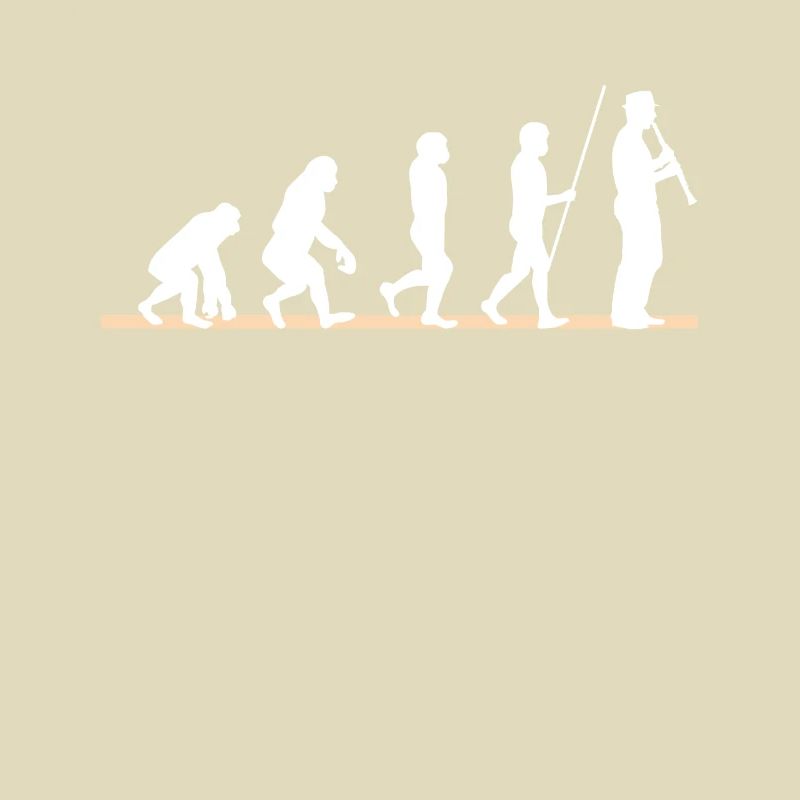 Klarinetten Evolution Geschenk
