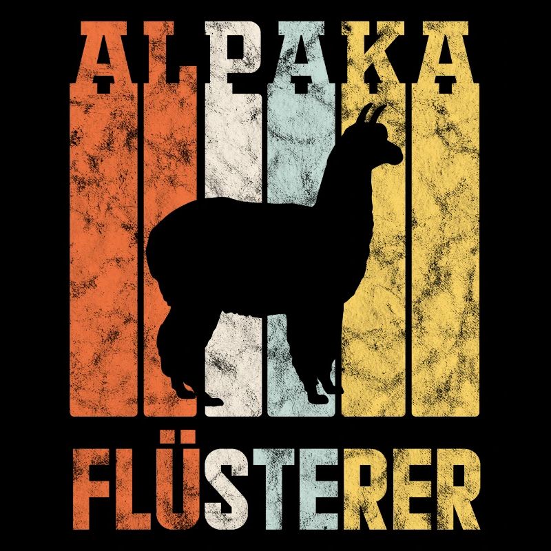Alpaka Flüsterer Tier Geschenk