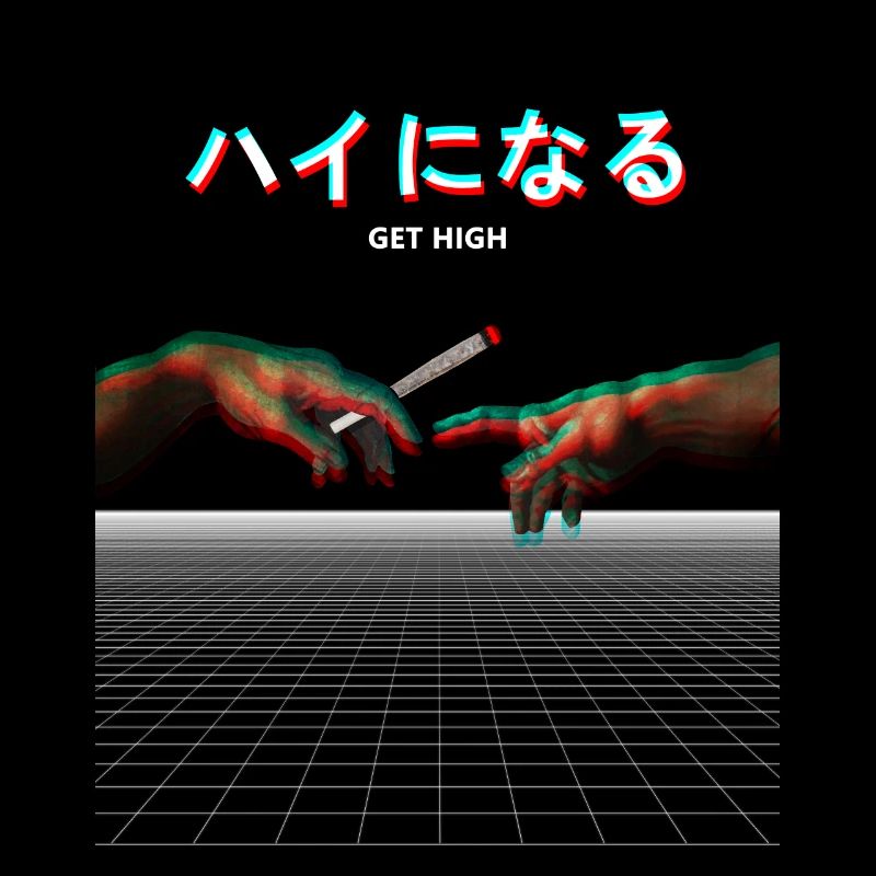 Vaporwave Creation Adams Joint Get High 420