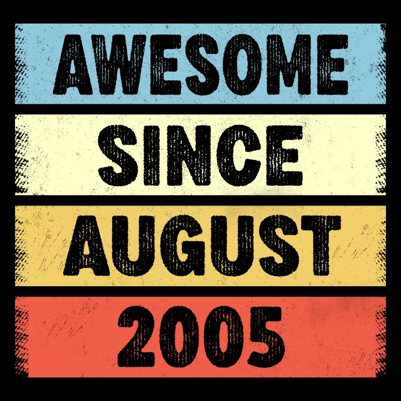 Awesome Since August 2005 17e anniversaire
