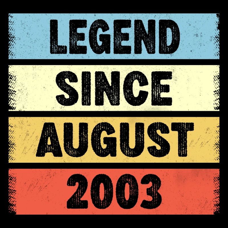 Legend Since August 2003 19e anniversaire