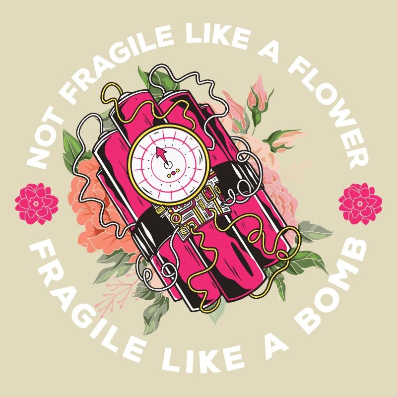 Pas fragile comme une fleur, mais un