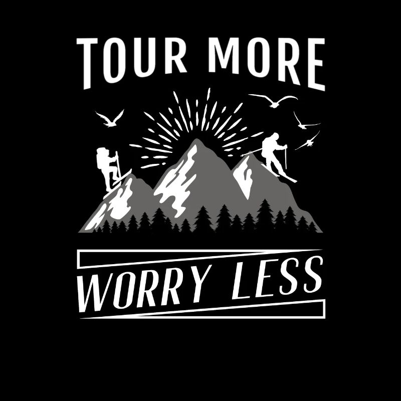 Tour Plus de soucis Moins de ski de randonnée