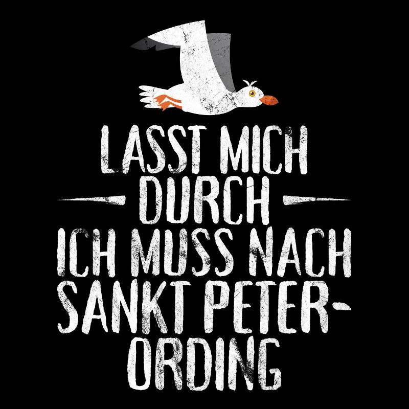 Lasst mich durch ich muss nach Sankt Peter Ording