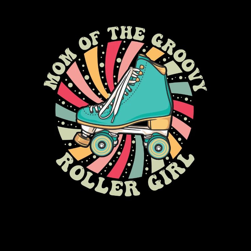 Groovy Roller Skates Retro Quad Skating For