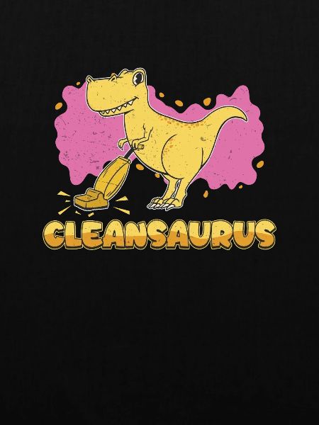 Lustiger Cleansaurus-Staubsauger im