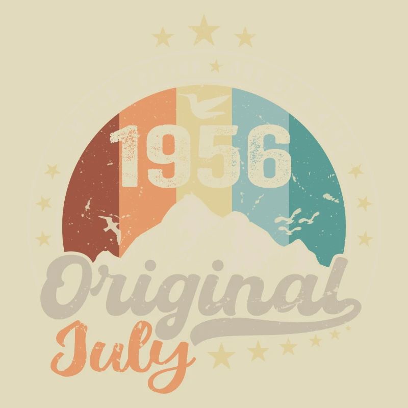 Juli 1956 Jubiläumsgeschenkidee Juli 1956