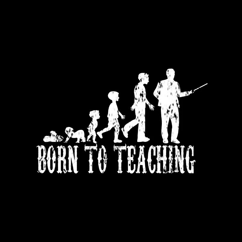 Lehrer Geburt Evolution Baby Kind Schule Geschenk