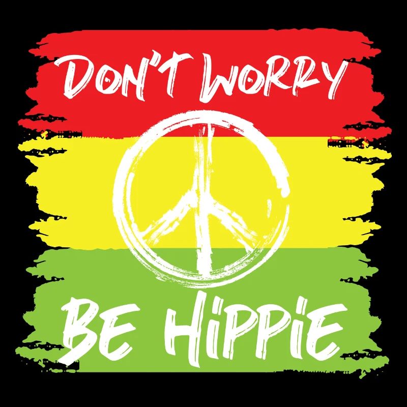 Hippie Karneval Kostüm Geschenk Peace