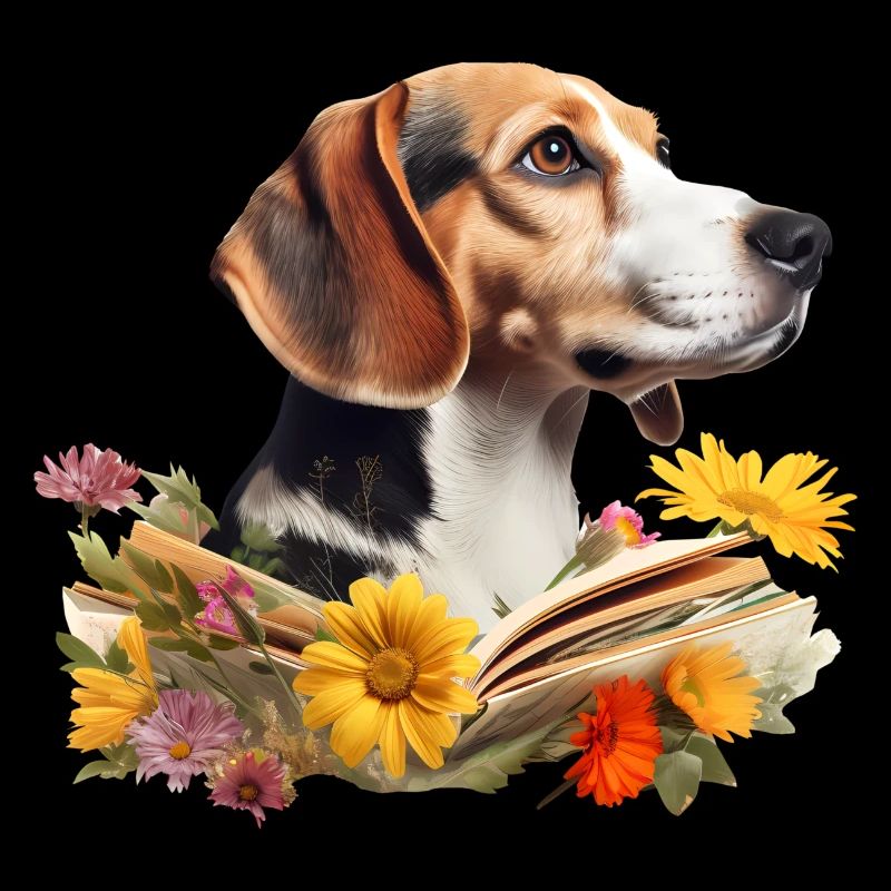 Beagle Lesen Buch