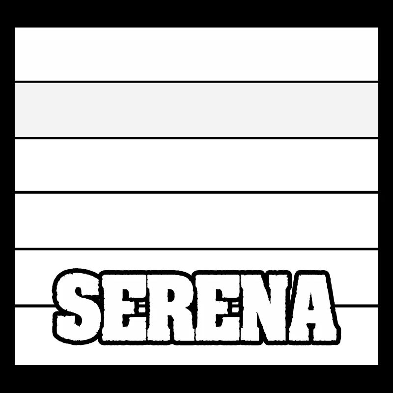 Woman's name Serena