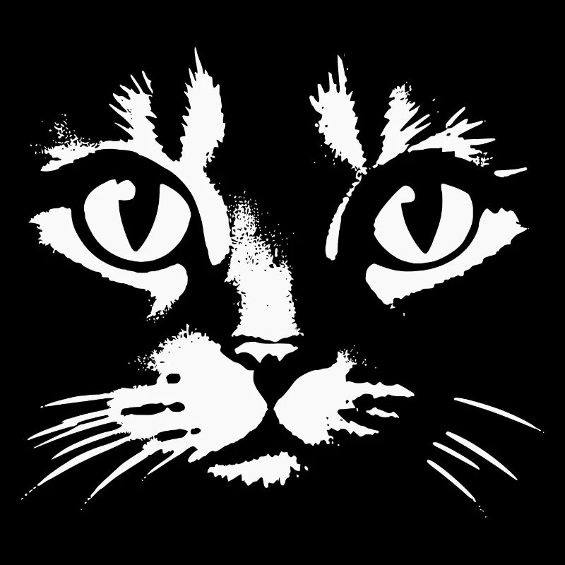 Conception de gros plan pour chat pour Cat Lover