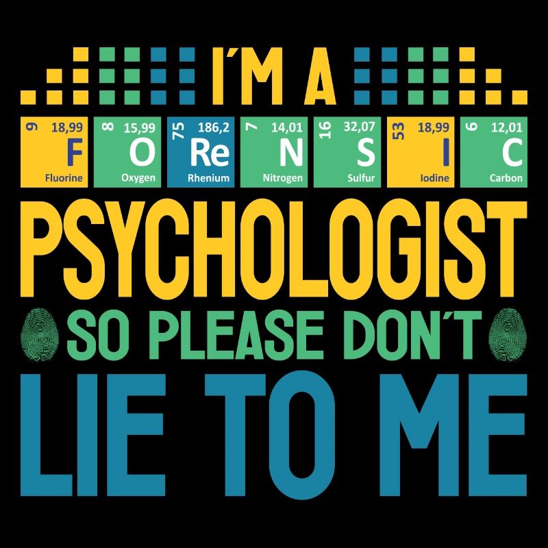 Forensic Psychologist Periodic Table Forensic