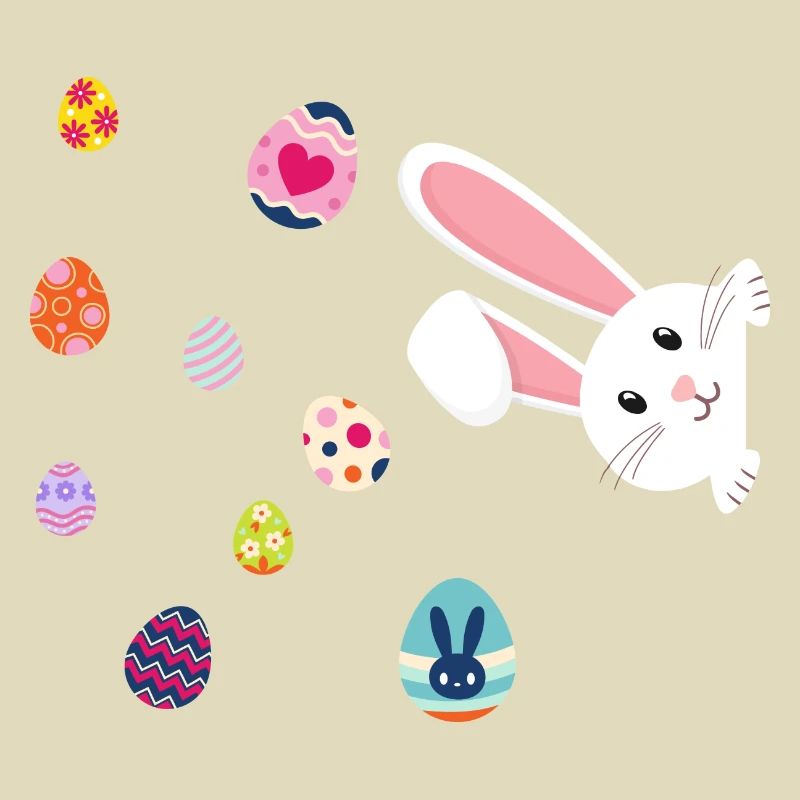 Easter with Easter Eggs