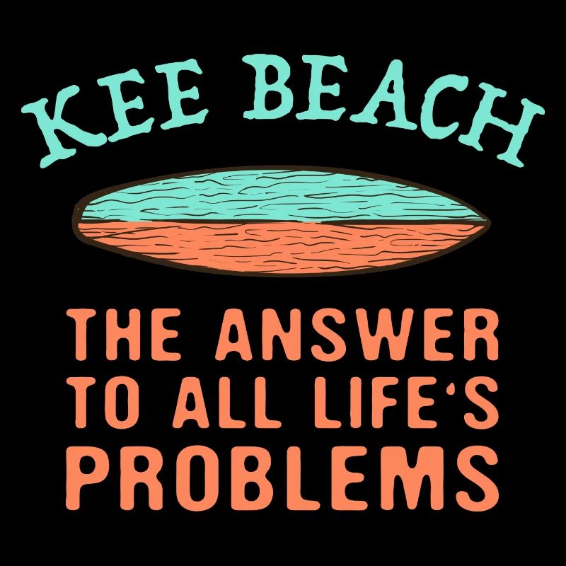 Kee Beach Answer To All Life's Problems Surfing