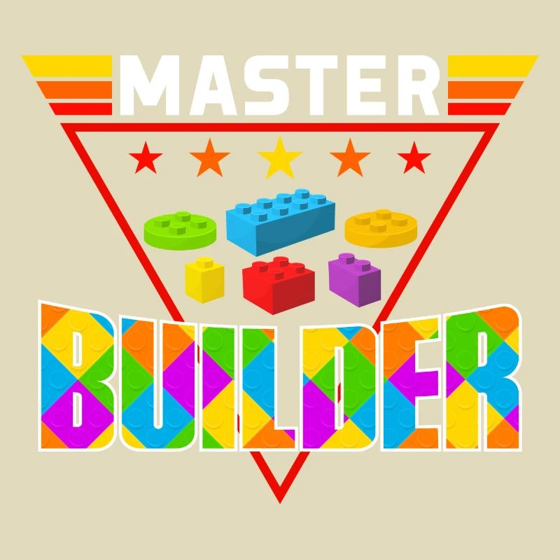 Pour Block Builder Dad Master Builder