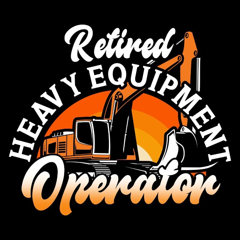 Construction machinery operator Excavator driver Excavator driver Construction workers
