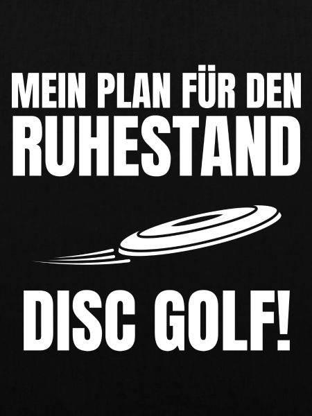 Ruhestand Disc Golf Frisbee Geschenk