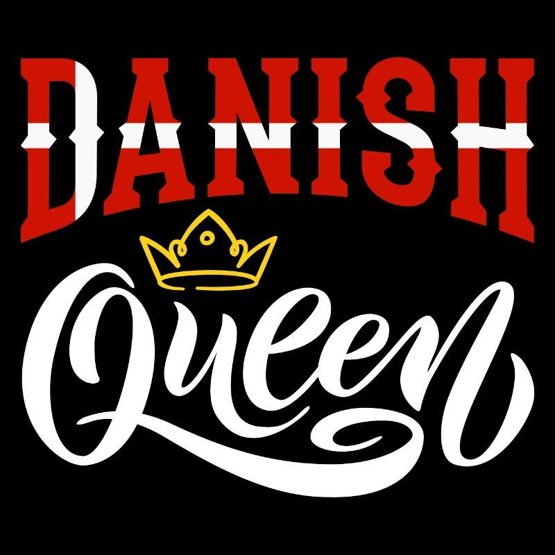 Reine danoise Danemark Danemark Drapeau