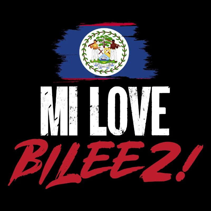 Belize Flagge Belizer