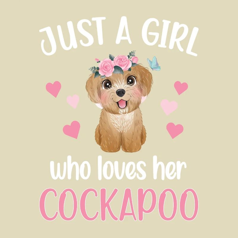 Cockapoo Mädchen Cockapoo Mama Hundeliebhaberin