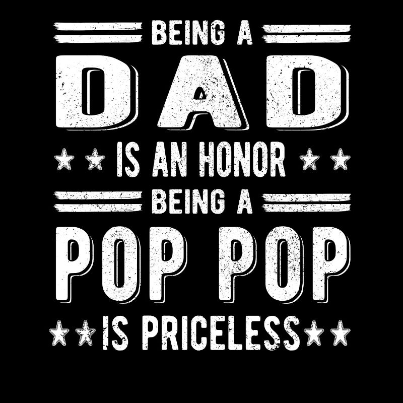 Bester Pop Pop Opa Vatertag Pop Pop Großvater Papa