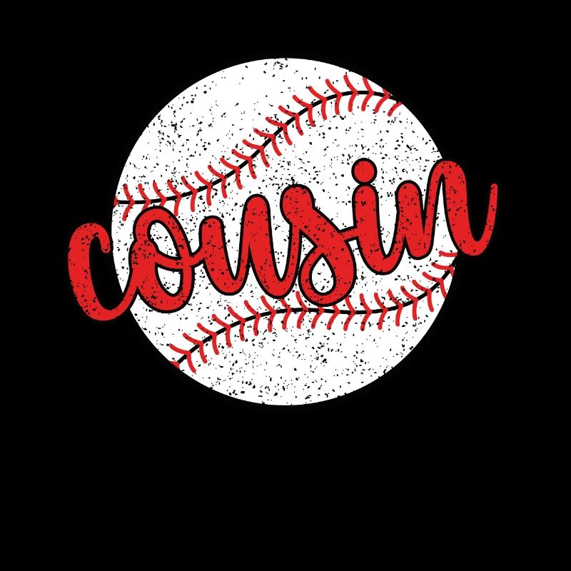 Baseball-Cousin Stolzer Baseballspieler-Cousin