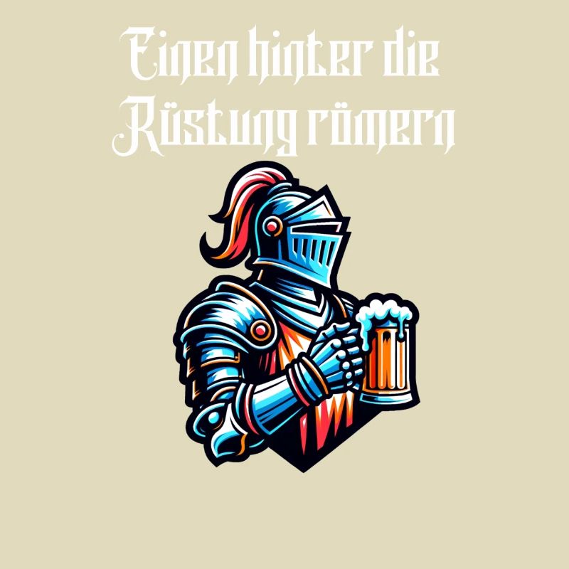 Bier - Einen hinter die Rüstung Römern Trinkspruch