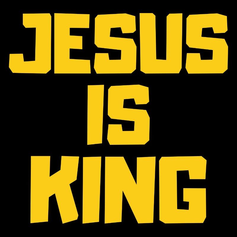 Jesus is King Christlich Geschenk
