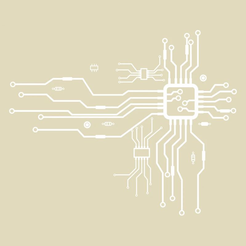 Computer CPU Herz - lustiges Geschenk Informatik