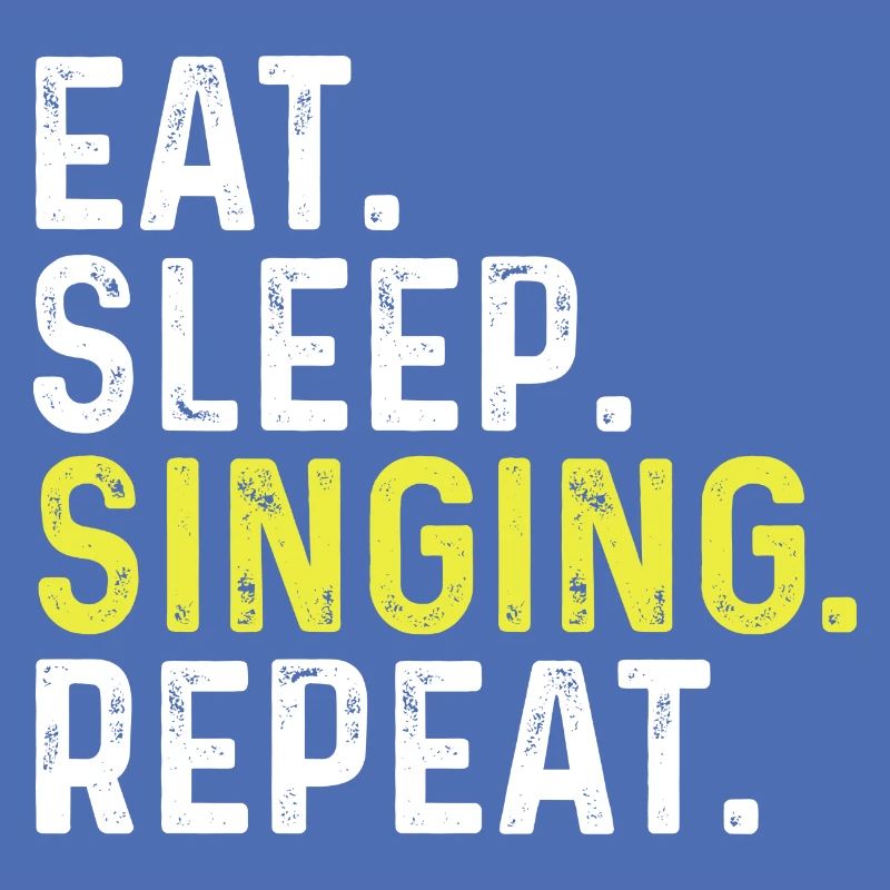 Manger dormir Chanter Répéter