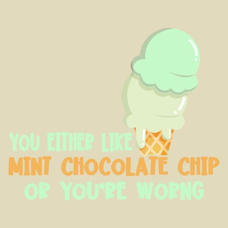 Entweder Du Magst Mint Chocolate Chip Oder Du