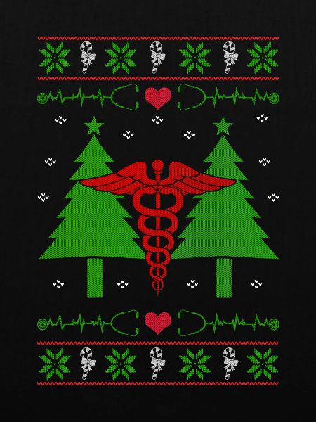 Nursing nurse Ugly Christmas