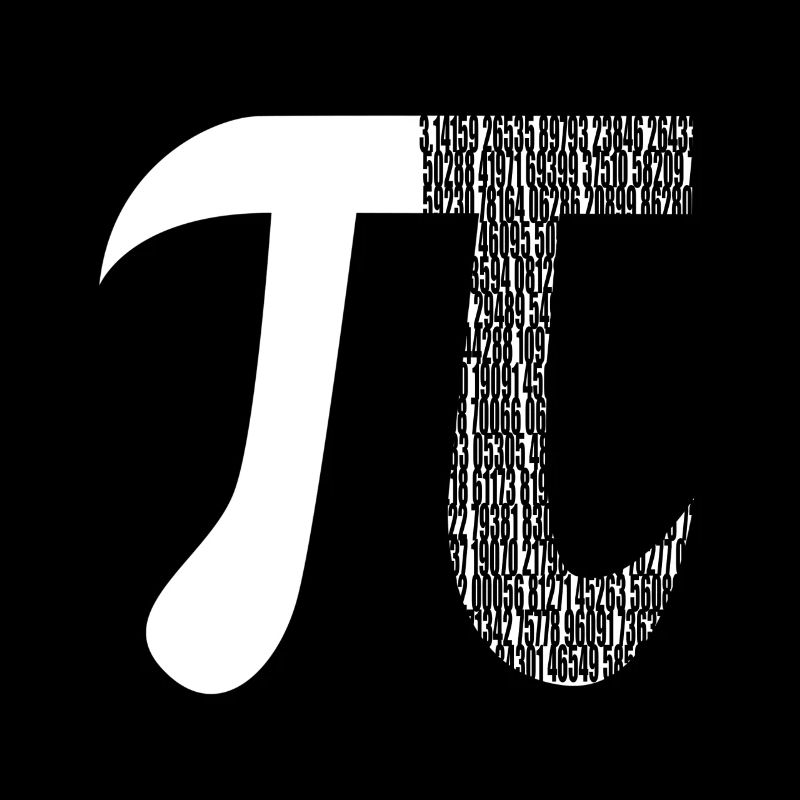 Pi chiffres Mathématiques Symbole Funny Math Nerd Pi