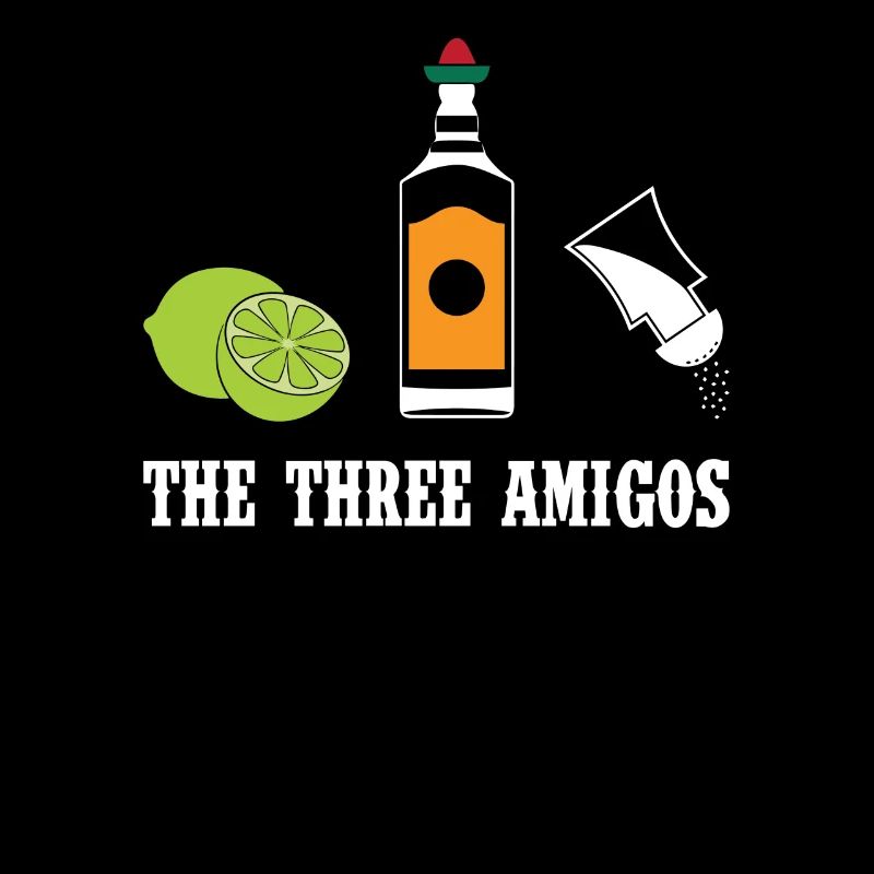 The Three Amigos Tequila Lime Salt Cinco De Mayo