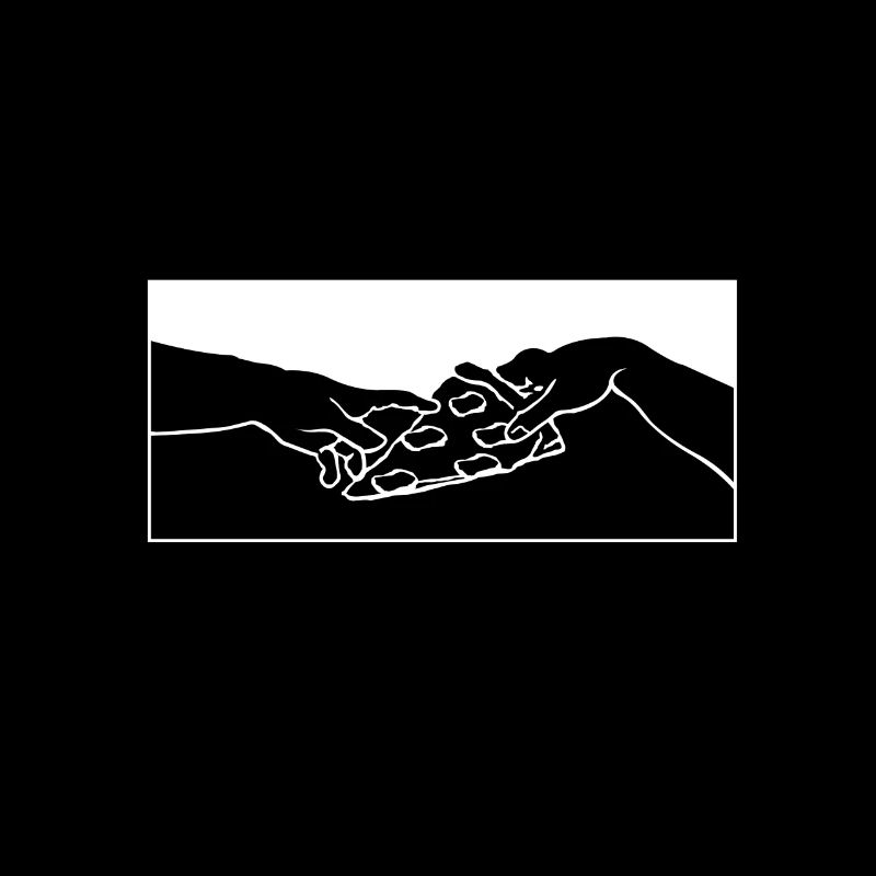 Share Pizza Michelangelo motif