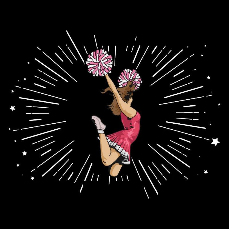 Cheer Mode On sort pour une fille de cheerleading